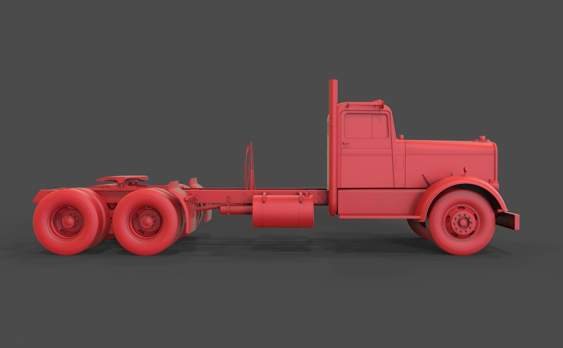 Kenworth 521 mod2 3D print model_2