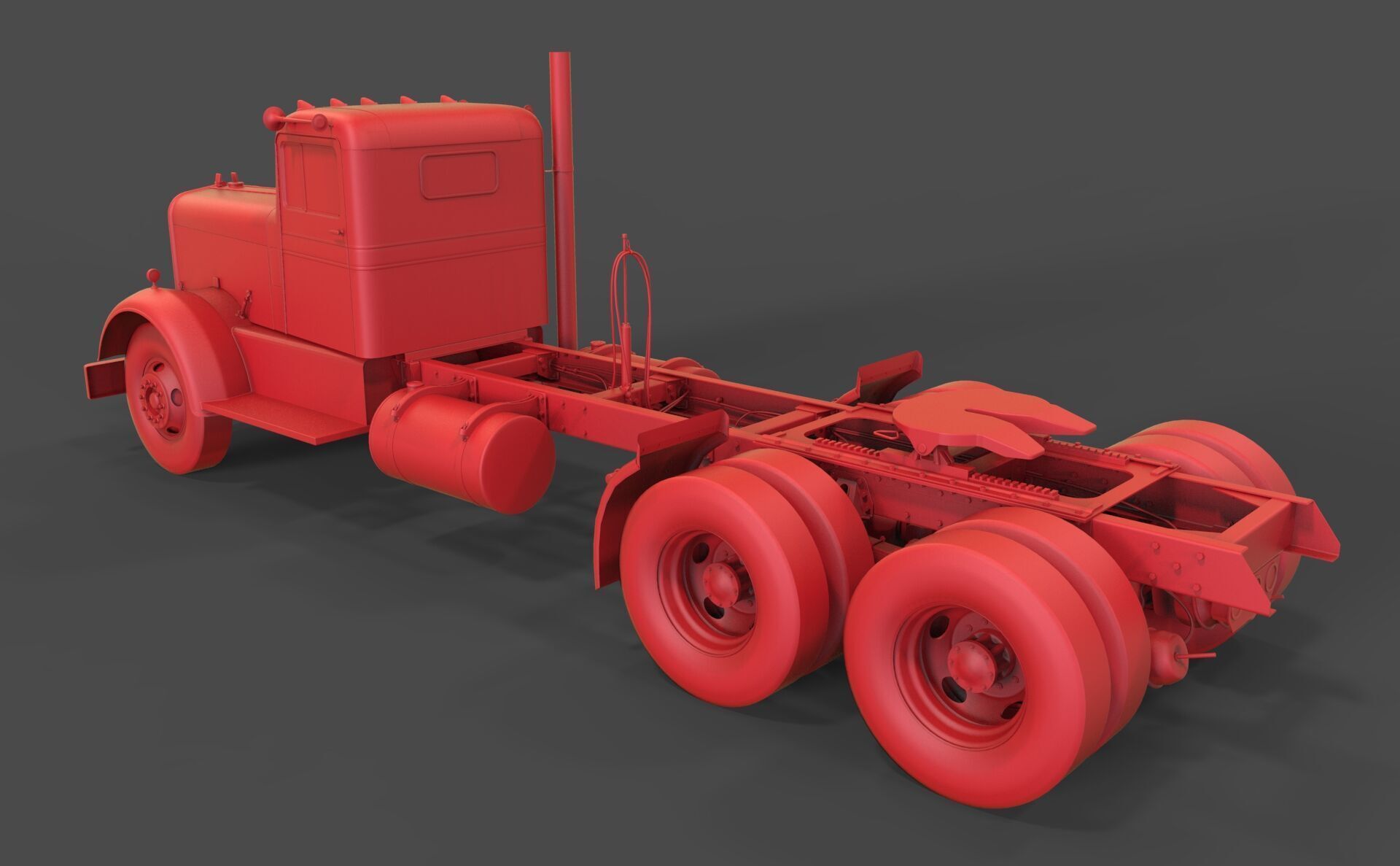 Kenworth 521 mod2 3D print model_4