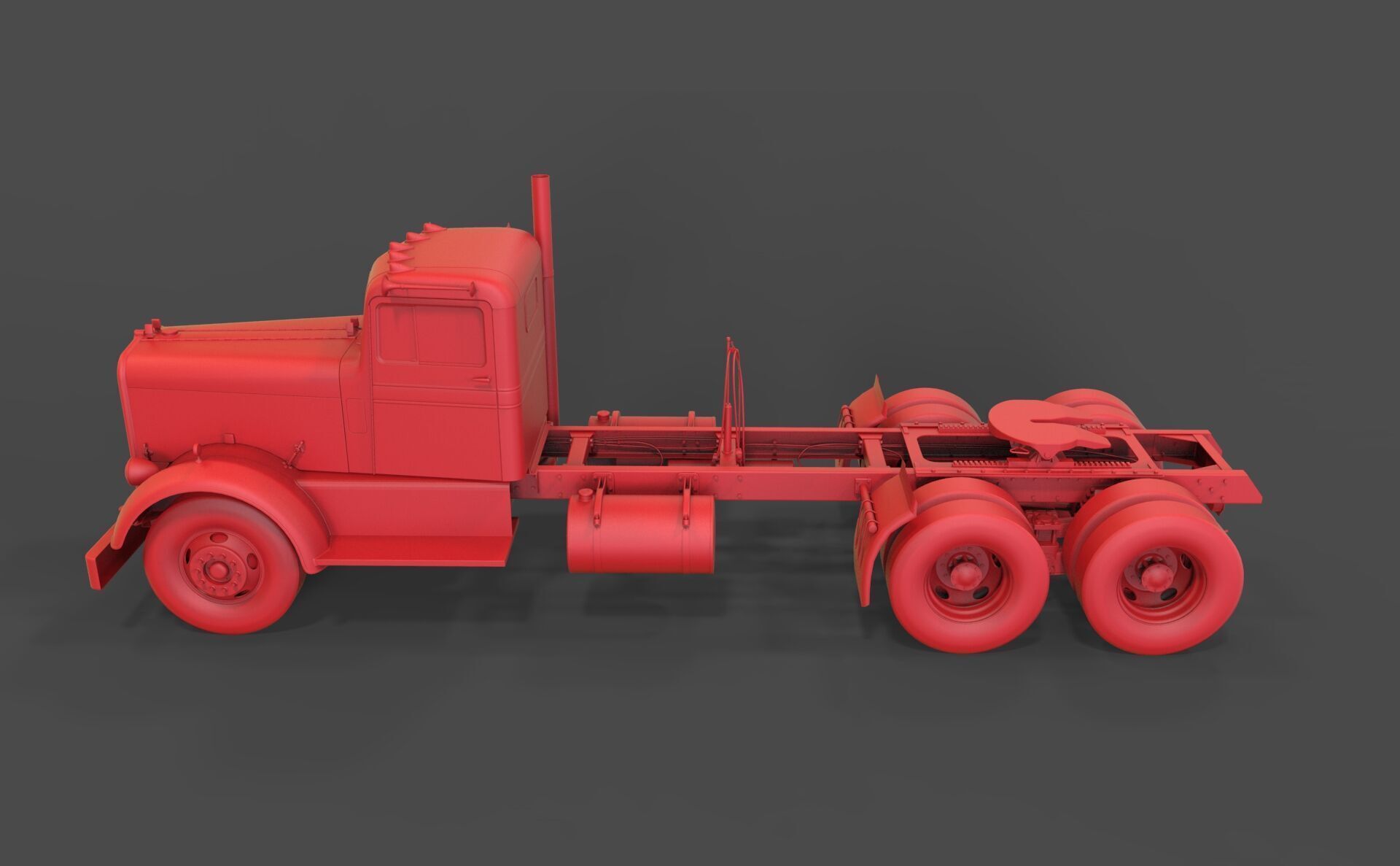 Kenworth 521 mod2 3D print model_5