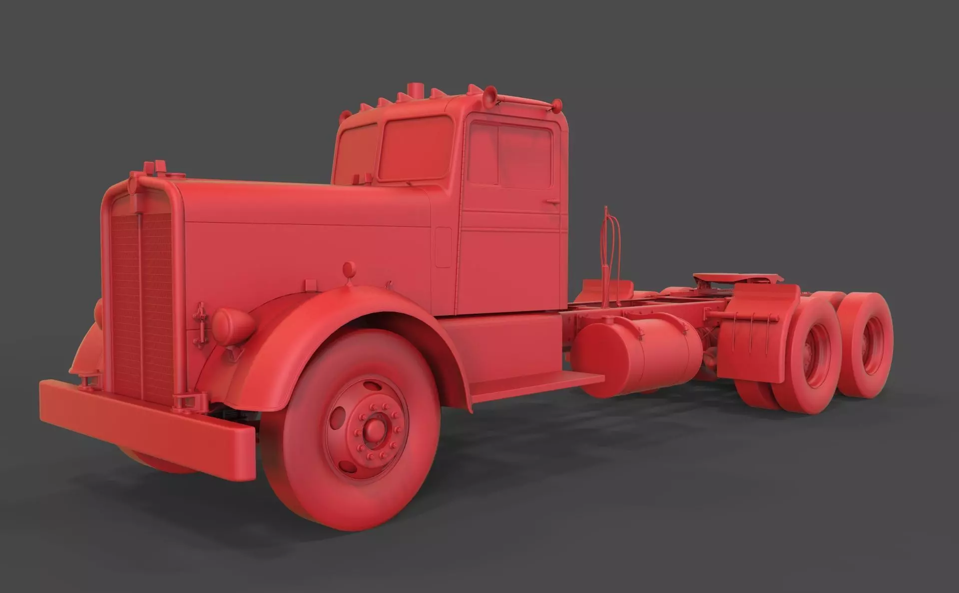 Kenworth 521 mod2 3D print model_0