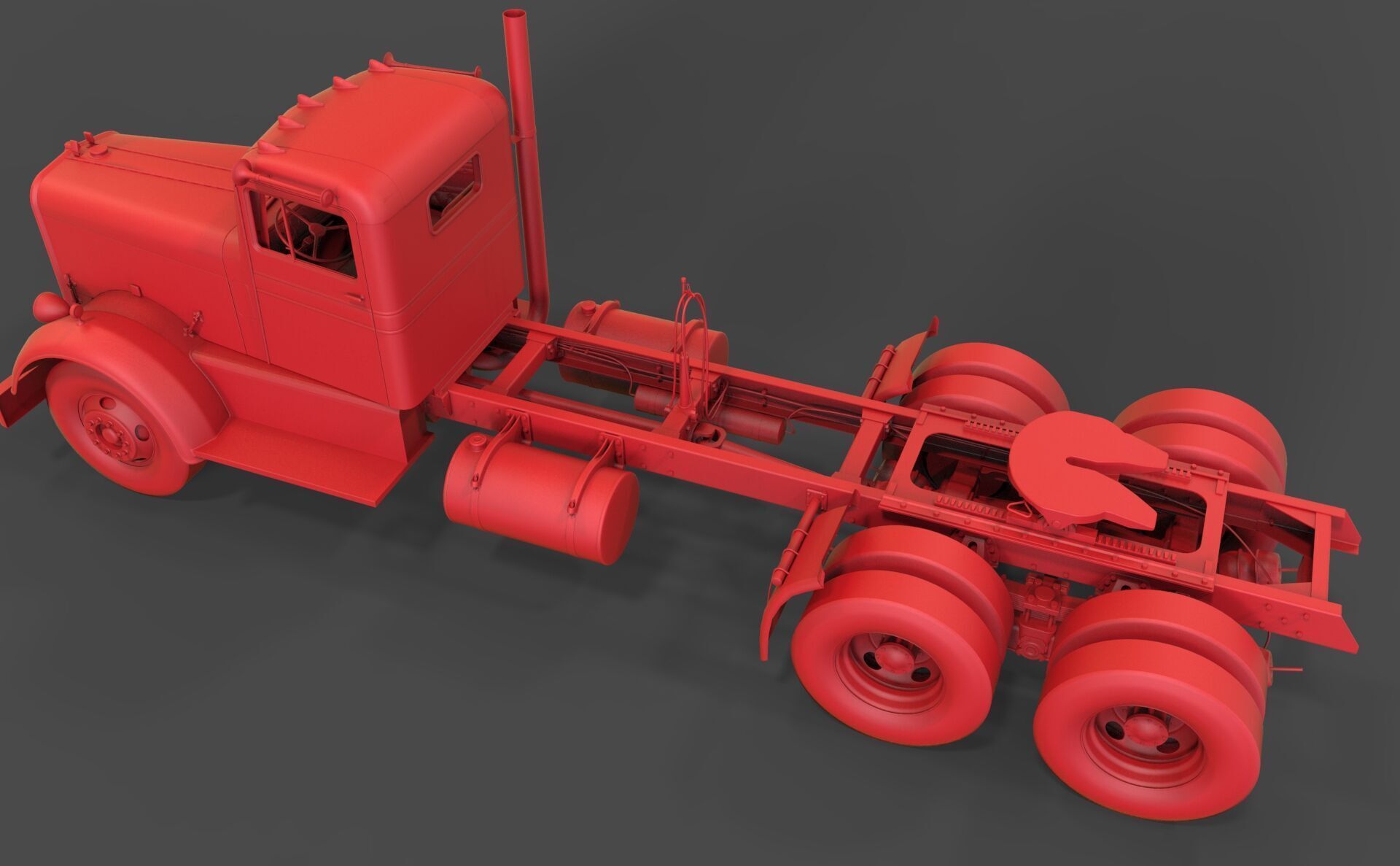 Kenworth 521 mod2 3D print model_6