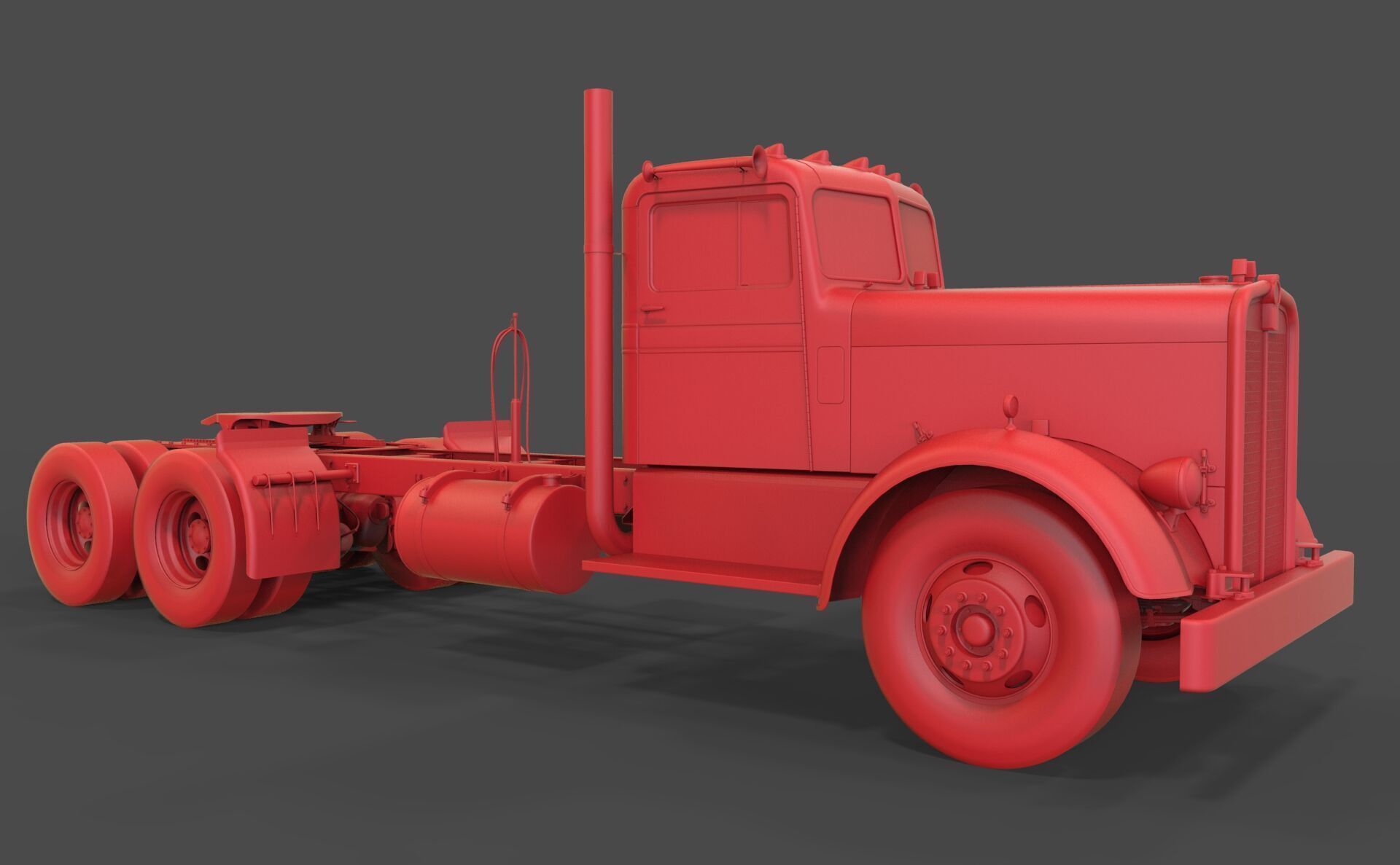 Kenworth 521 mod2 3D print model_1
