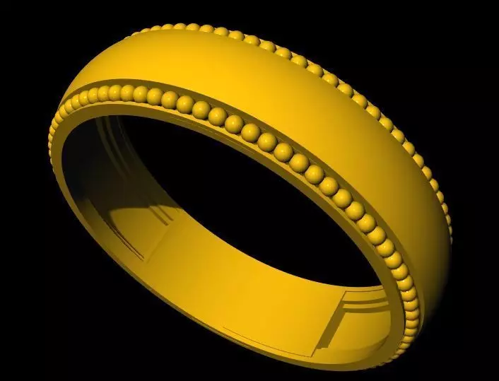 plain ring 3dm file 3D print model