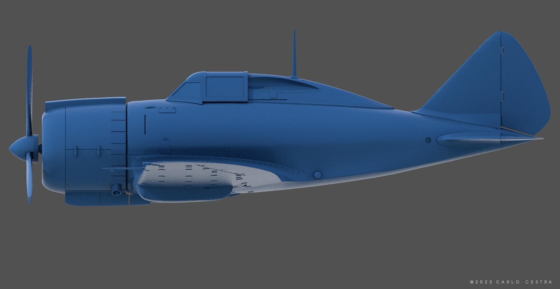 Ro43 - Re2000 - Commercial license - 1-100 scale 3D print model_9
