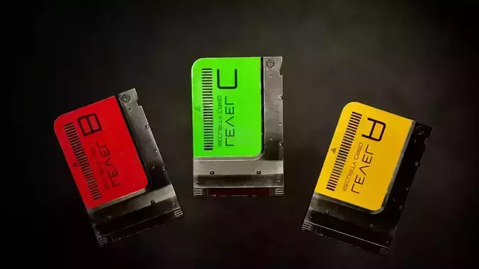 Electronic Access Cards  Secure Keycard Set