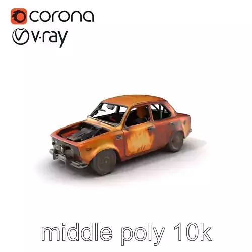 BurnedOut Rusty Car Model Pack