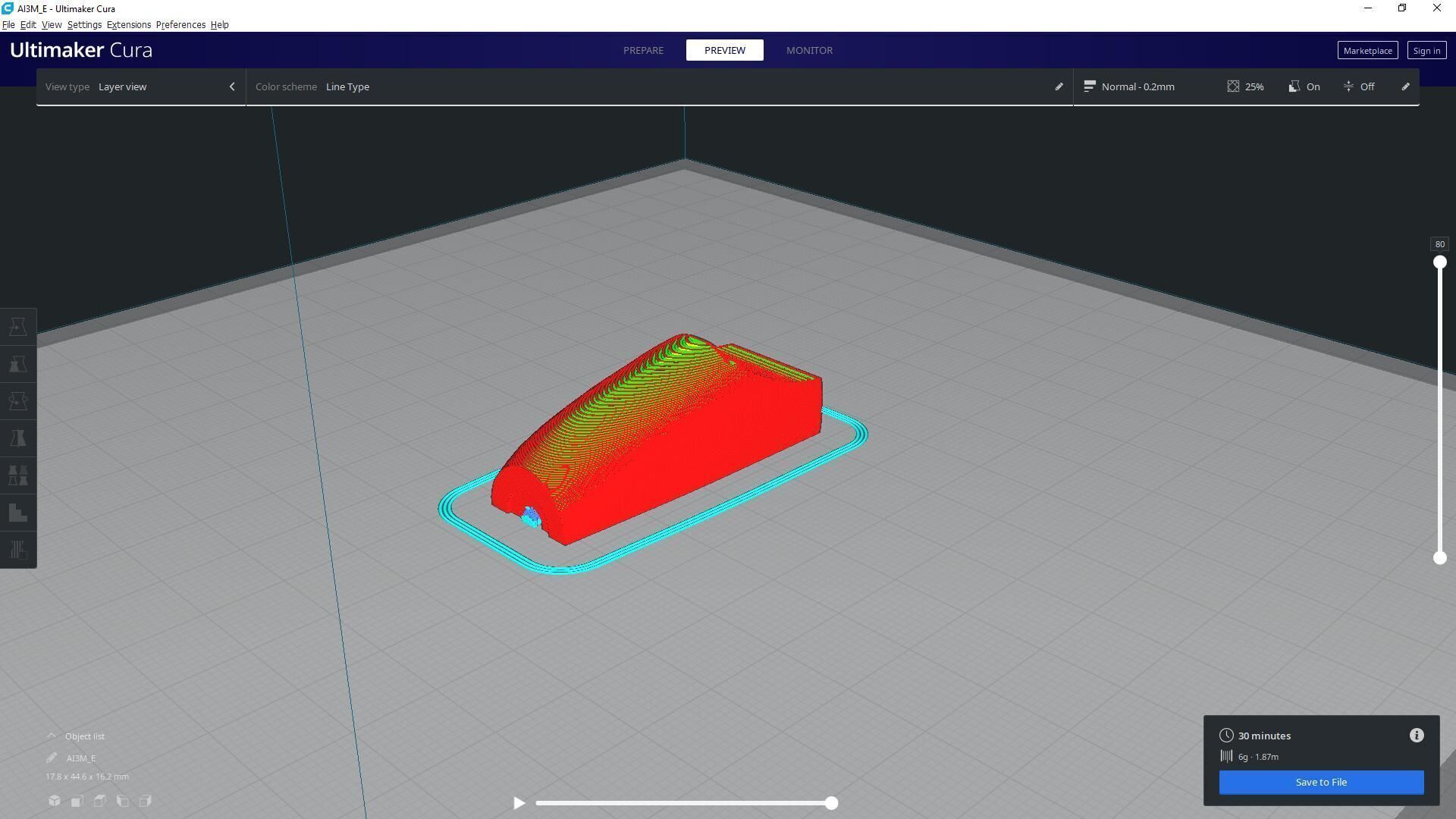 Spitfire MK XII - Commercial license - 1-48 and 1-24 scale 3D print model_12