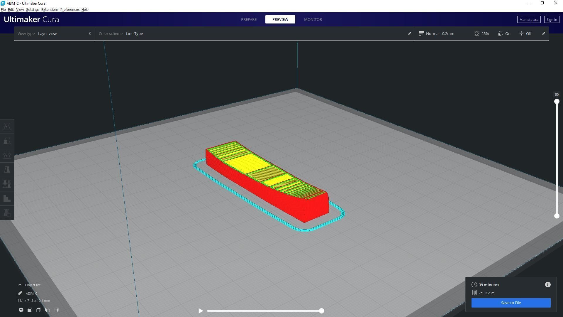 Spitfire MK XII - Commercial license - 1-48 and 1-24 scale 3D print model_10