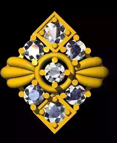 stud earrings 3dm file