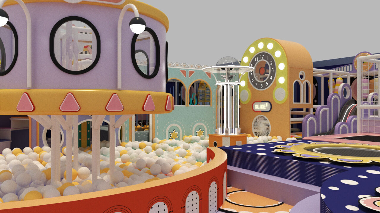 Children  playground 3D model_1