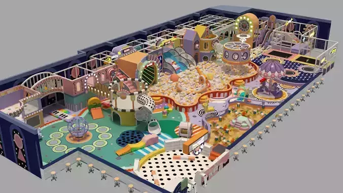 Children  playground 3D model