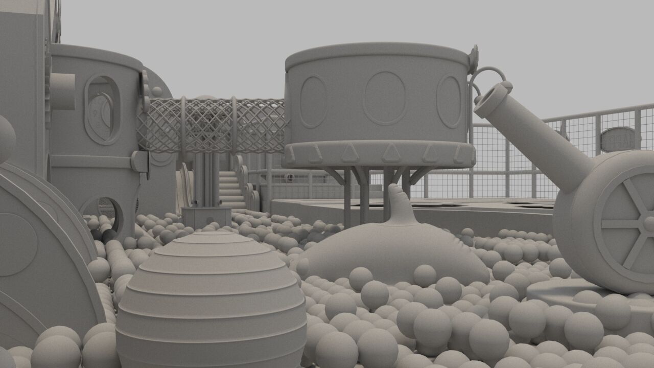 Children  playground 3D model_11