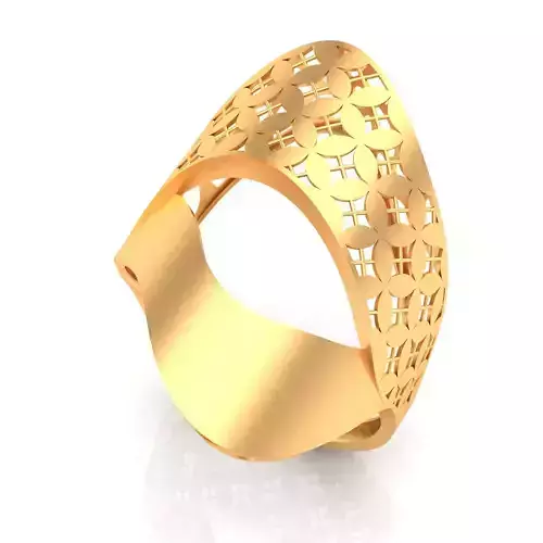 fusion women gold ring 
