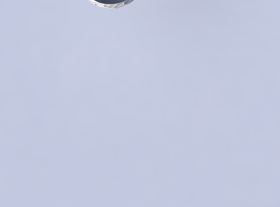 Bowl wide and twisted with organic dents with organic dents 3D print model_2