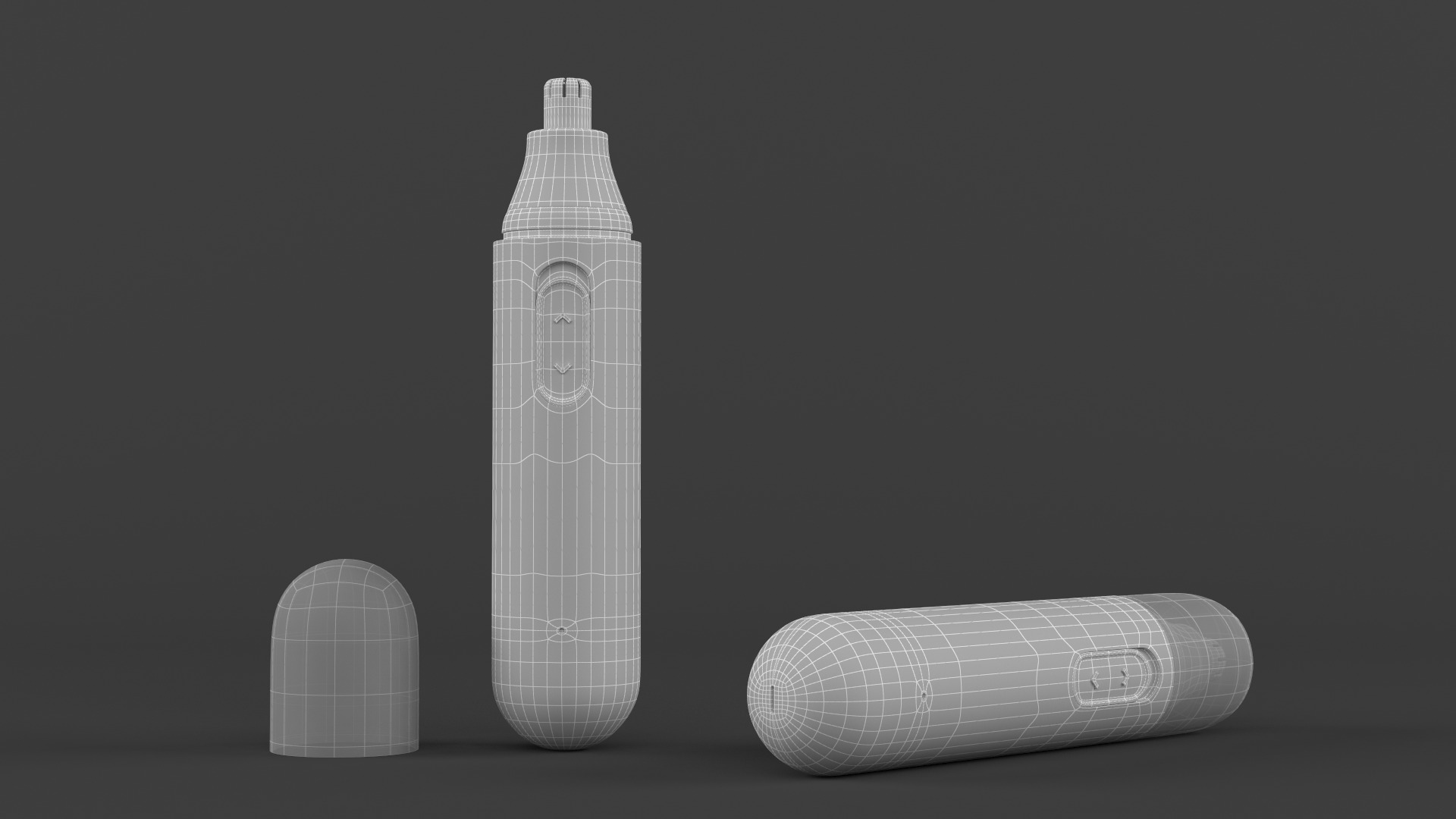 Nose Hair Trimmer 3D model_5