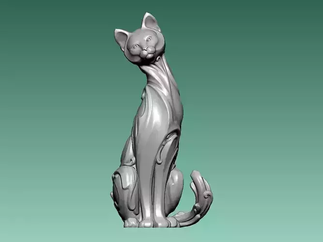 Cat making pattern - 3D print