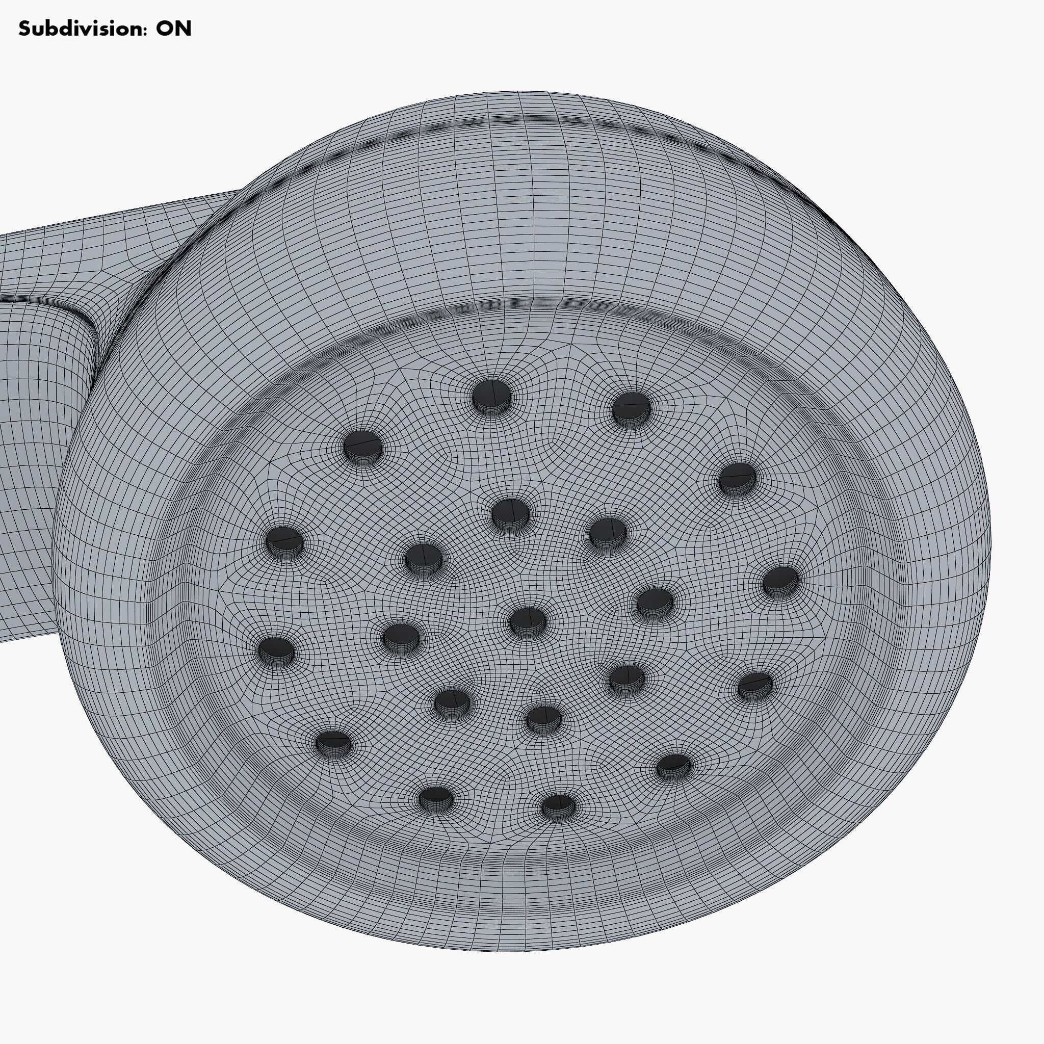 Vintage Retro Telephone Handset M1 3D model_33