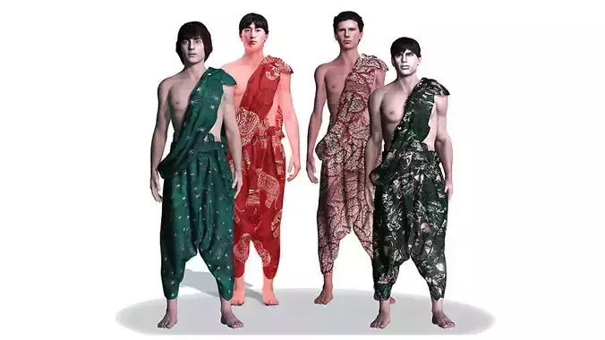 4 indian Shatriya Warriors Pack