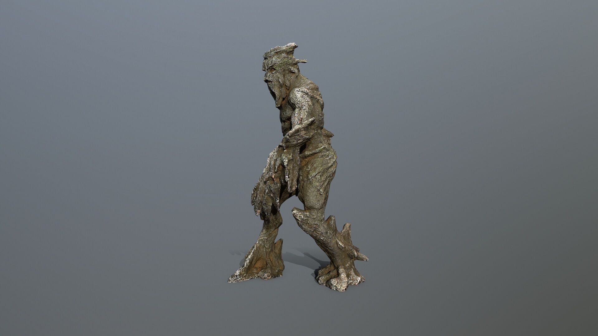 golem Low-poly 3D model_9