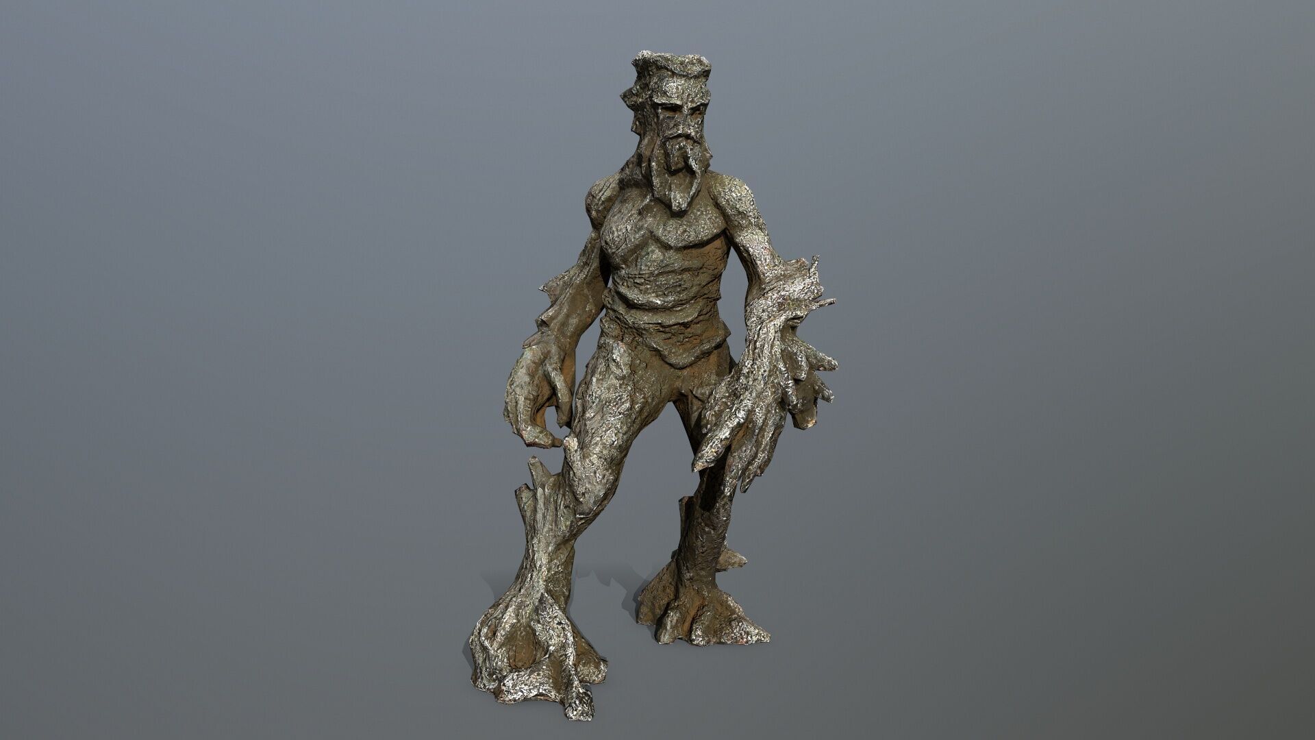 golem Low-poly 3D model_1