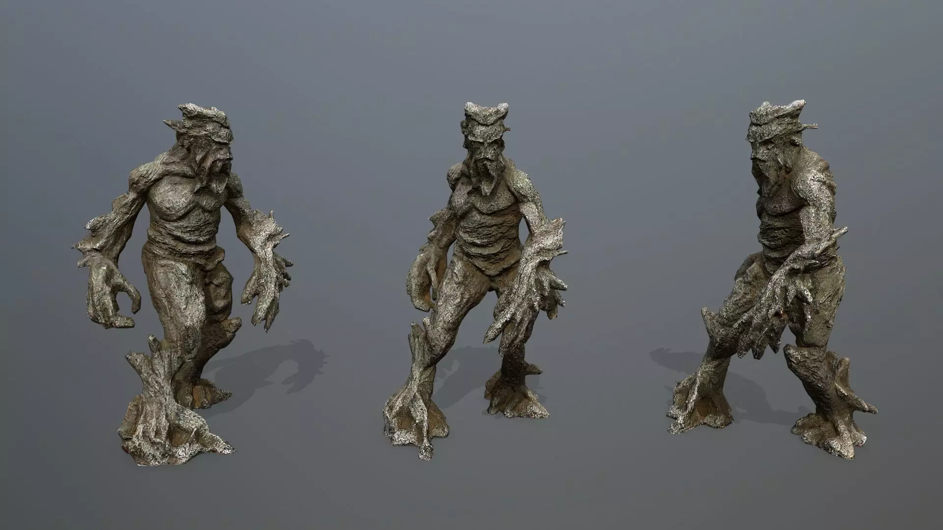 golem Low-poly 3D model_0