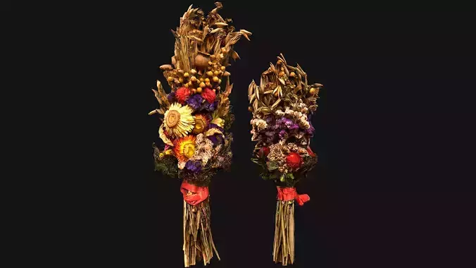 Flowers with Herbs Alchemist and Witch Set