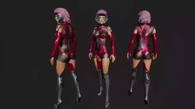 CybG unreal engine character