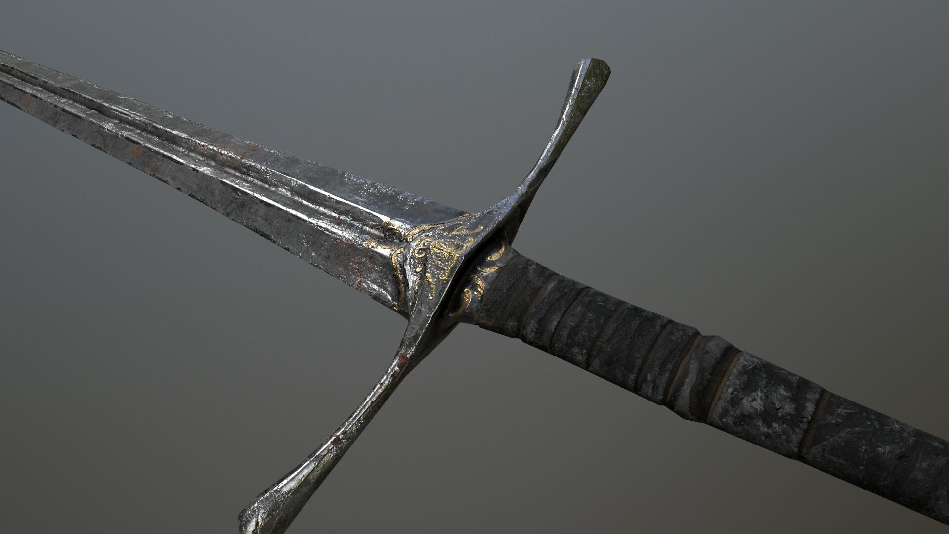   Ruin Set Low-poly 3D model_8