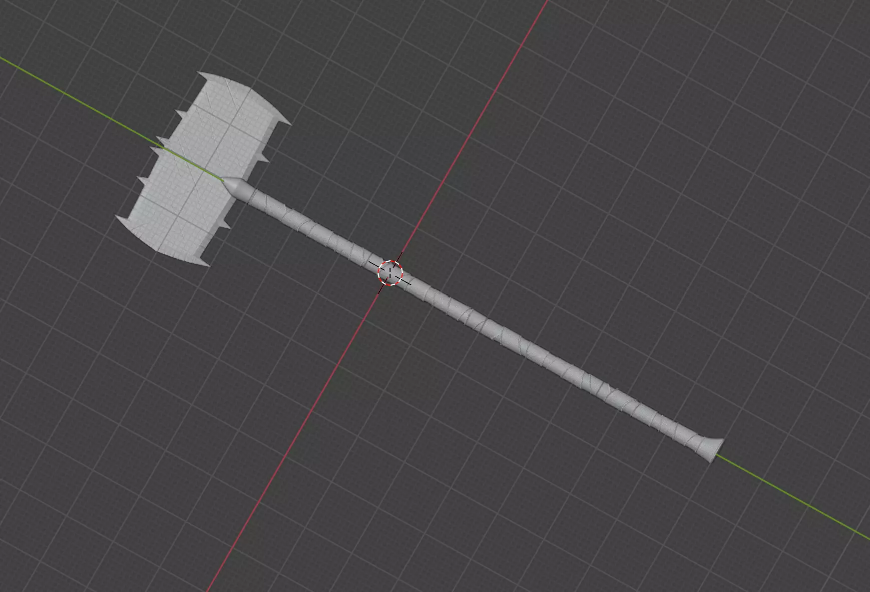 Batman AXE stl 3d print ready model 3D print model_0