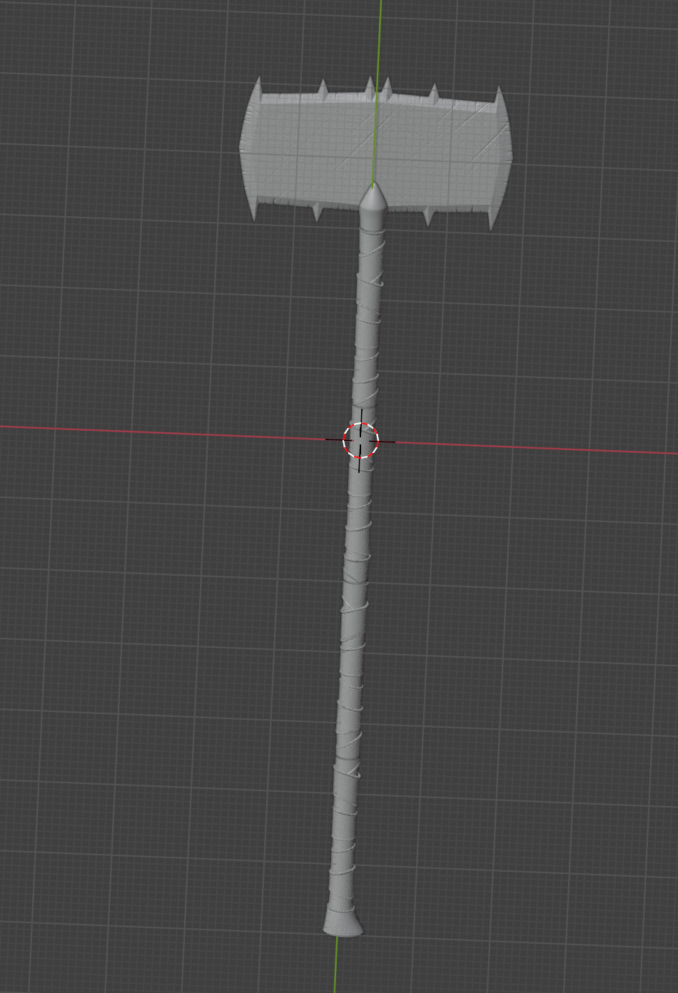 Batman AXE stl 3d print ready model 3D print model_1