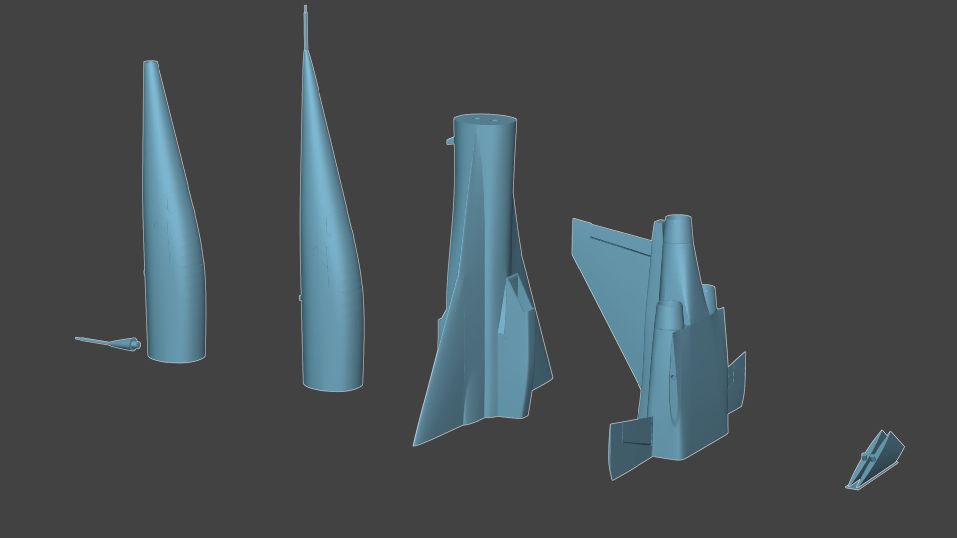 XB-1 Baby Boom 3D print model_4