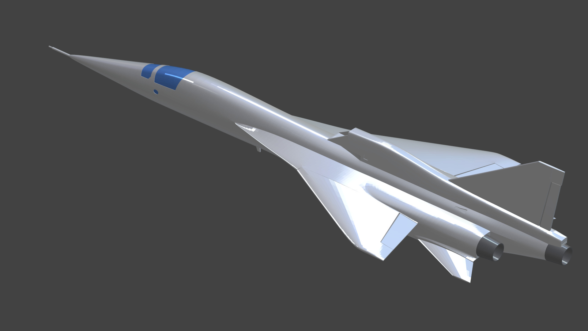 XB-1 Baby Boom 3D print model_1