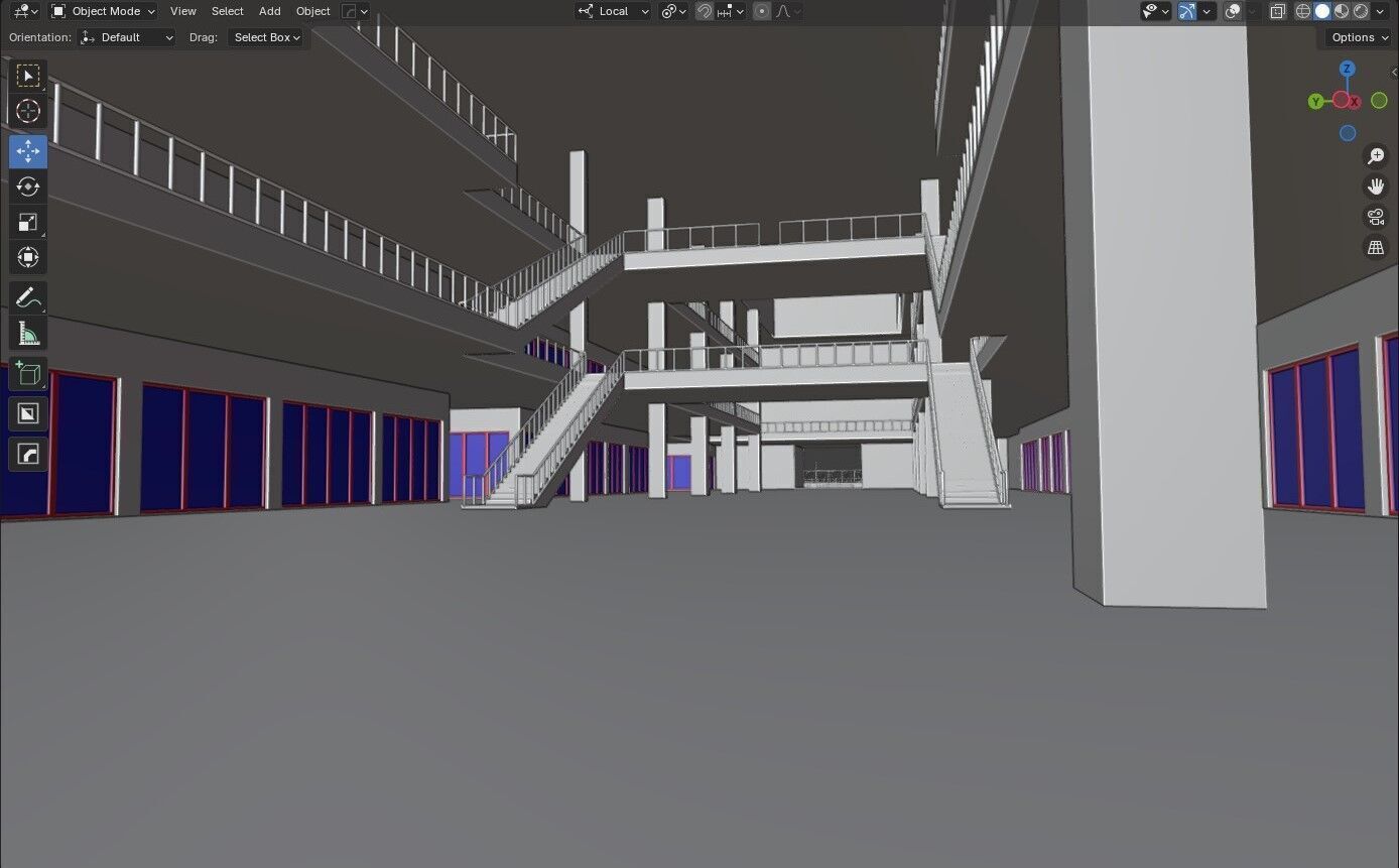 Thika Road Mall 3D Model Low-poly 3D model_6