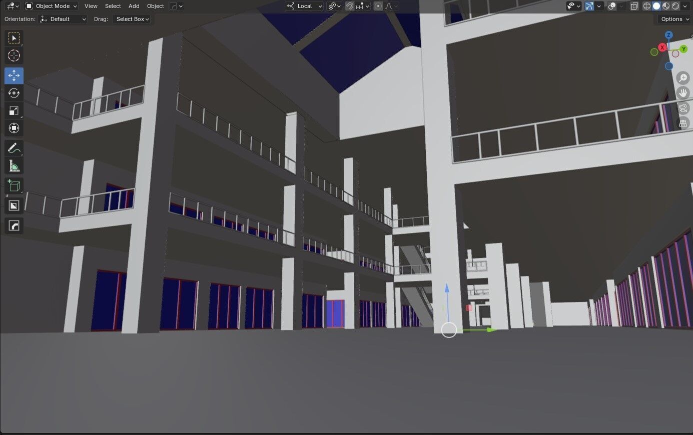 Thika Road Mall 3D Model Low-poly 3D model_14