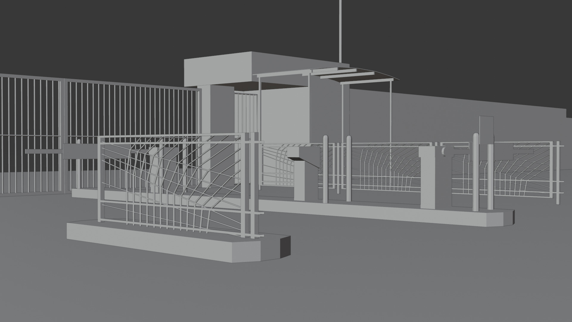 Thika Road Mall 3D Model Low-poly 3D model_10