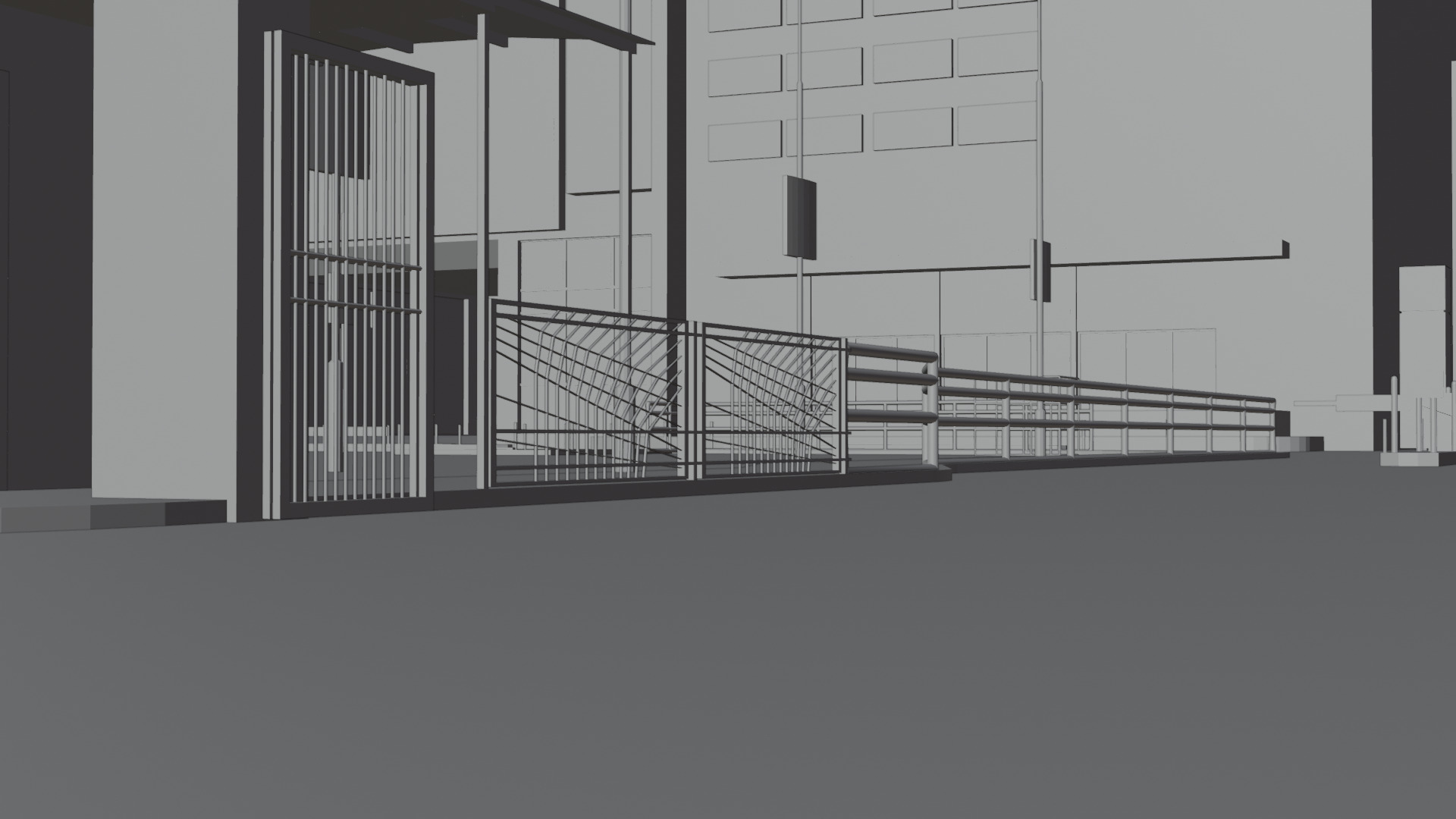 Thika Road Mall 3D Model Low-poly 3D model_13