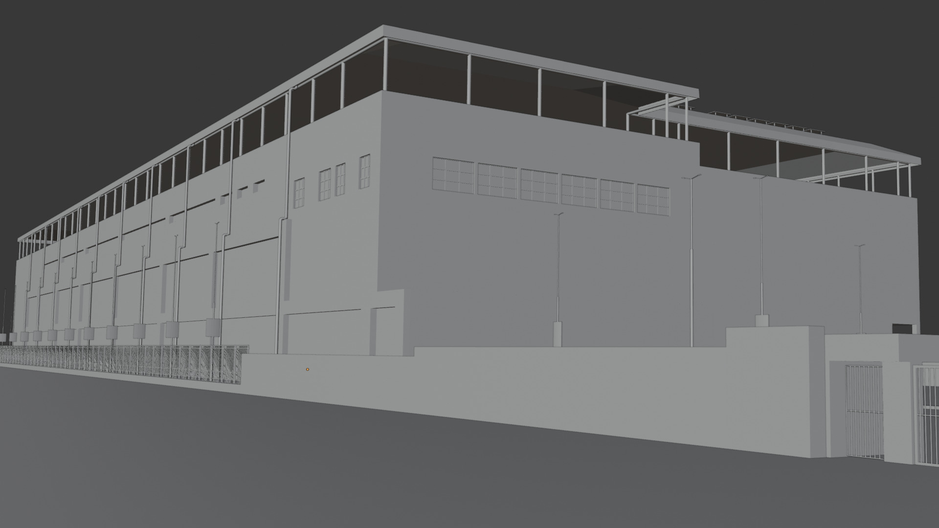 Thika Road Mall 3D Model Low-poly 3D model_5