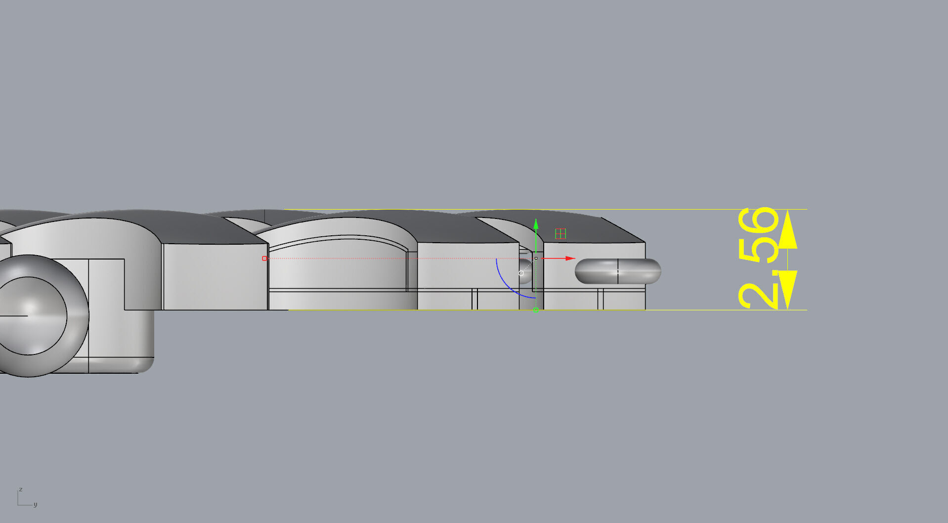 Serpenti Skin Armored Articulated Bracelet 3D print model_14