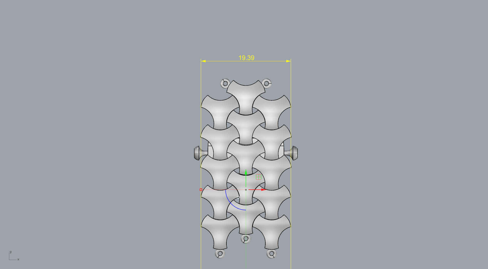 Serpenti Skin Armored Articulated Bracelet 3D print model_12