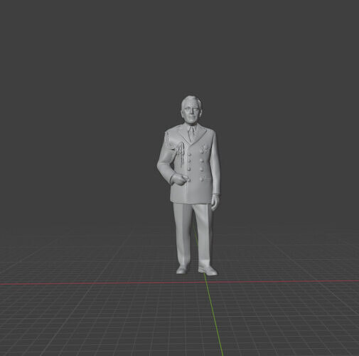 Lord Mountbatten 3D print model