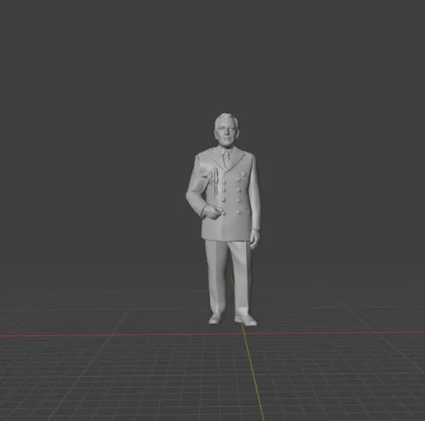 Lord Mountbatten 3D print model