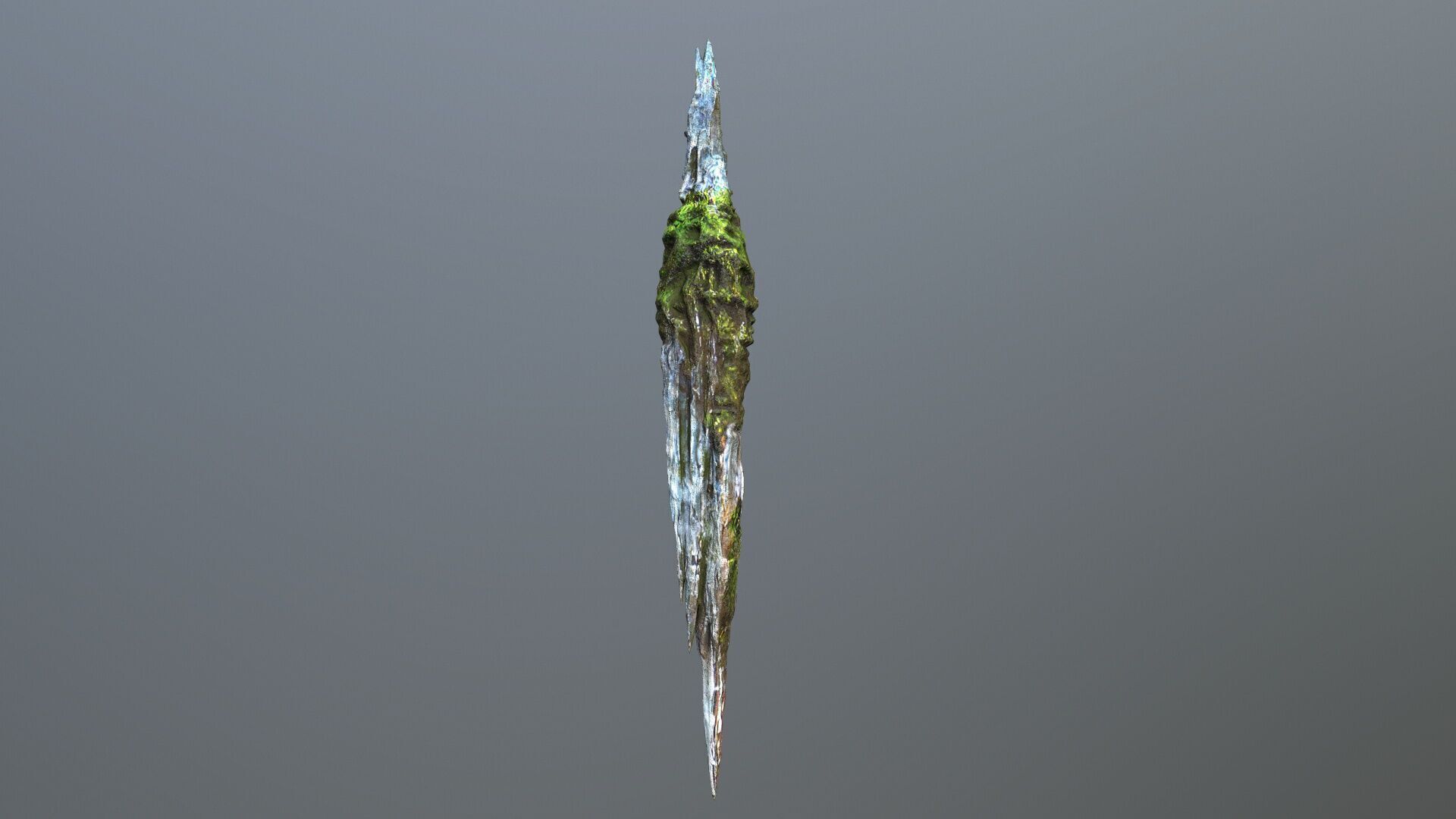 cave rocks Low-poly 3D model_10