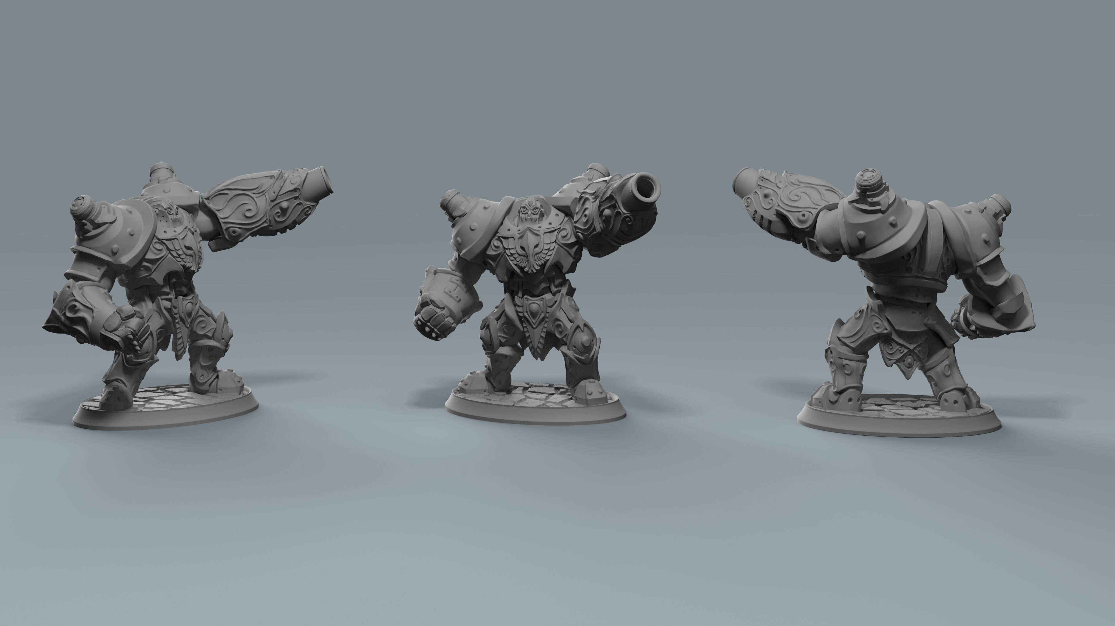 Golem 3D print model_2