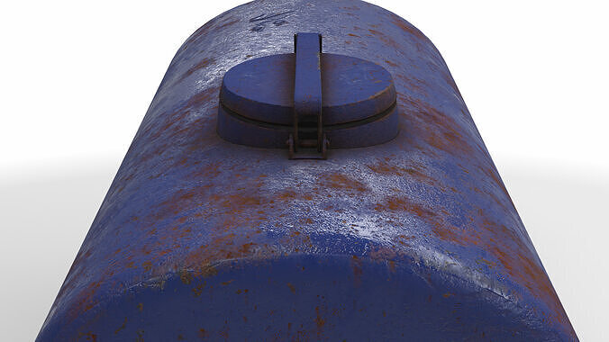 trailer tank 3D model 5