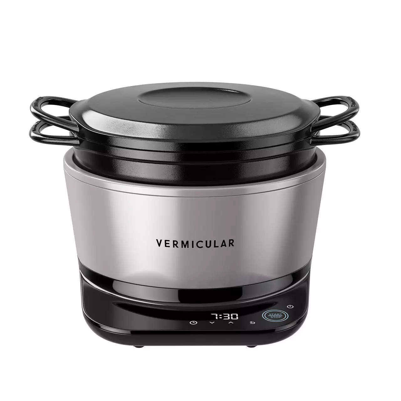 Musui Kamado Enameled Cast Iron Pot by Vermicular 3D model_0