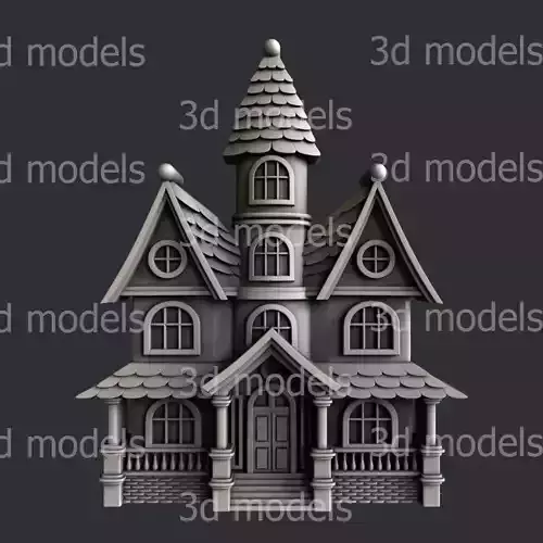 3d STL models for CNC router or 3dprinter House P520