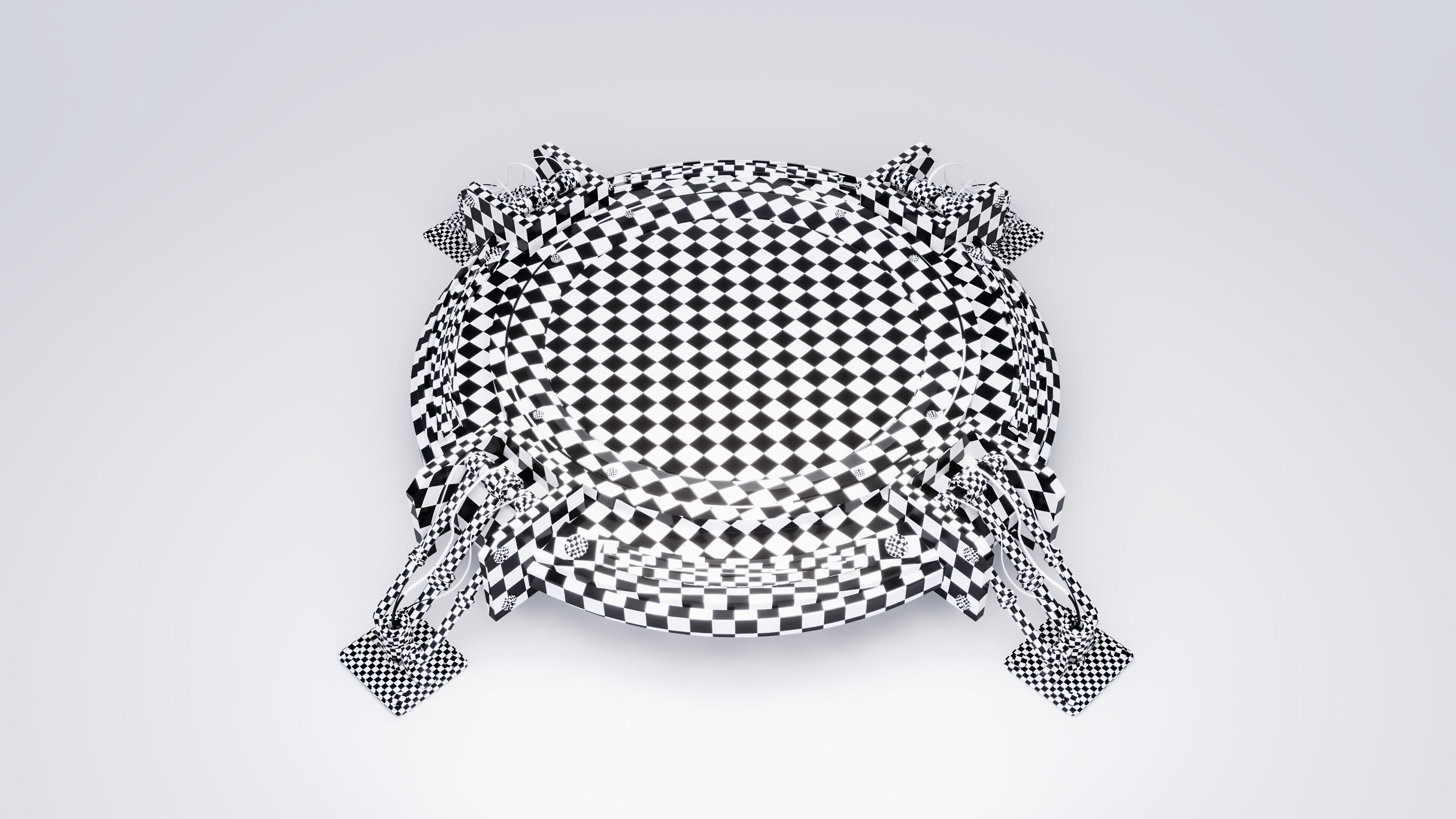 HopperPad Low-poly 3D model_6