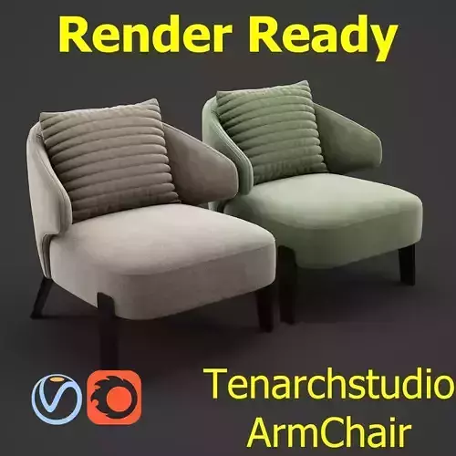 Tenarchstudio Armchair render ready 