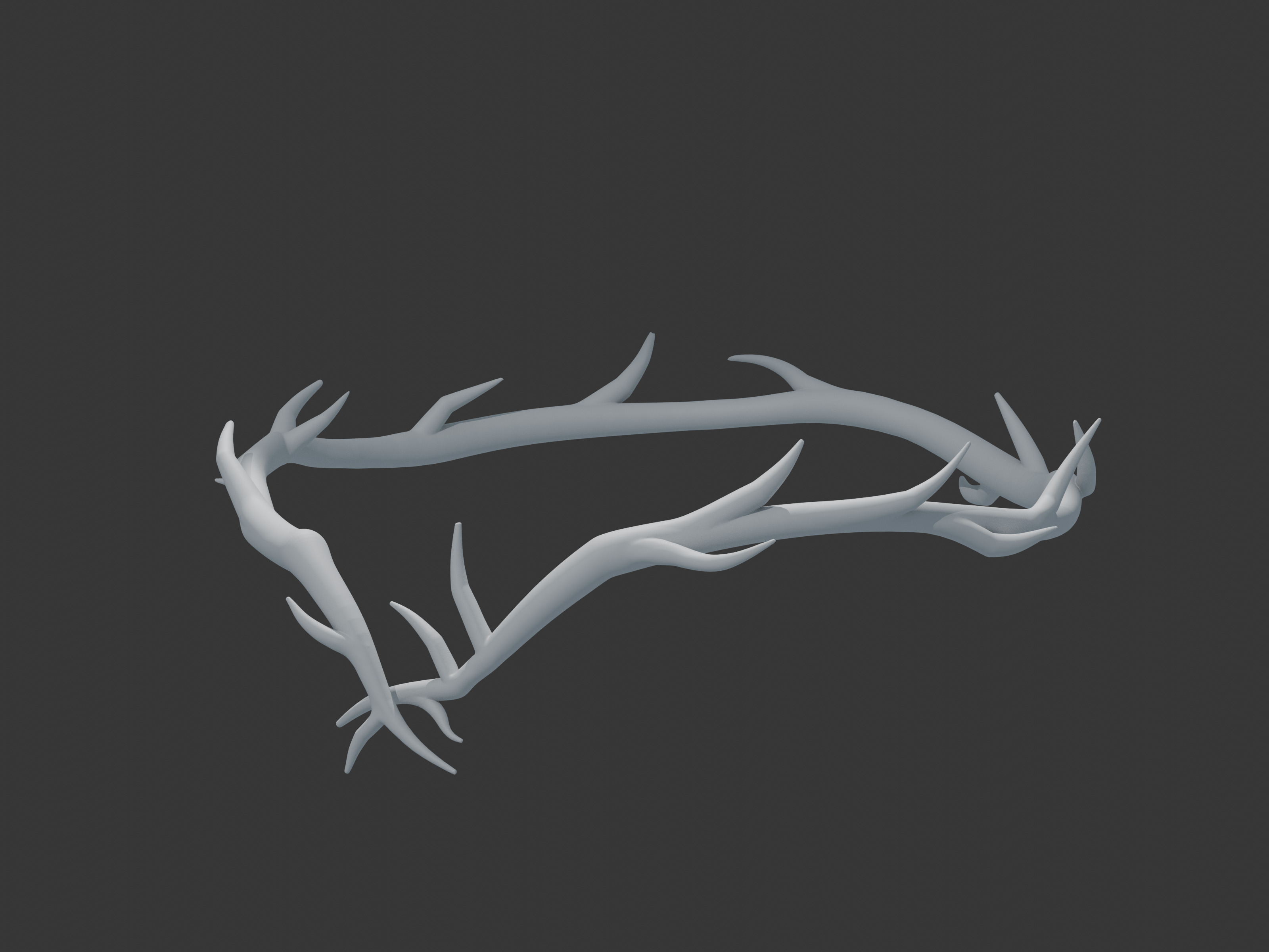 Cartethyia Diadem cosplay prop  3D print model_3