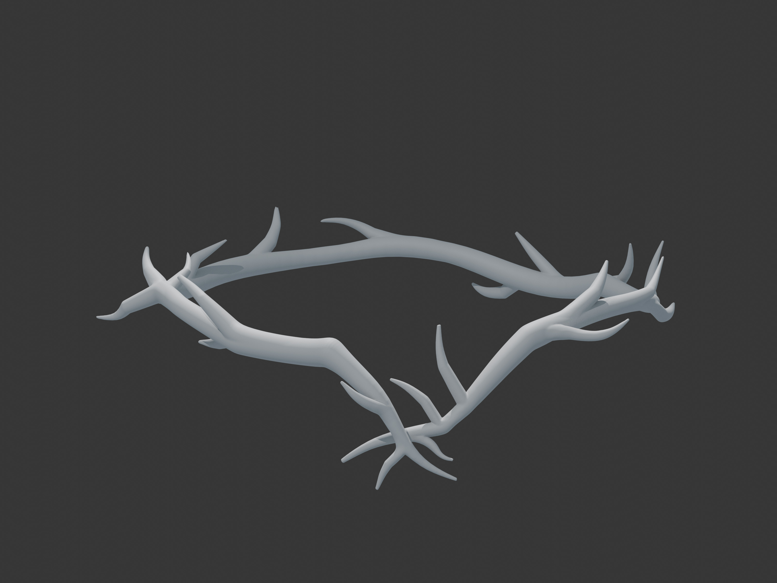 Cartethyia Diadem cosplay prop  3D print model_1